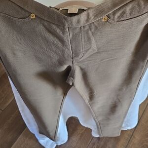 Michael Kors Army Green Leggings, Size S